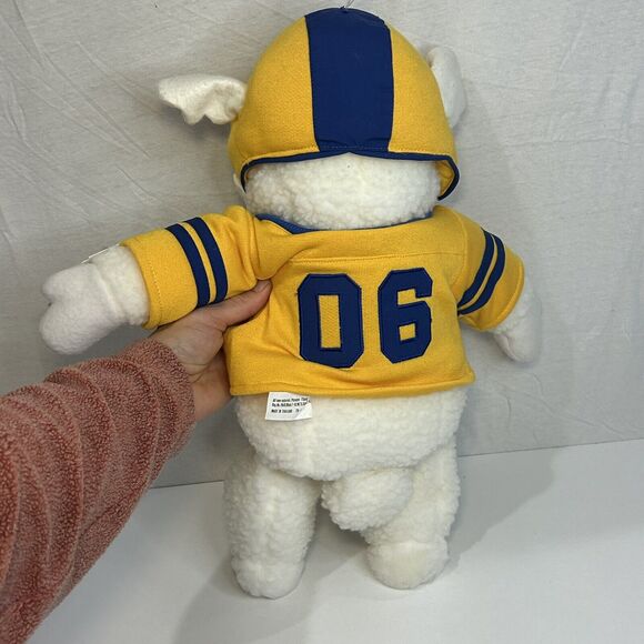 Super Bowl XXVI Minnesota 1991 Lamb Chop 19" Hand Puppet - Picture 6 of 10